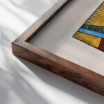 Deformation around 1921 Karl Wiener 1 close up dark wood mockup