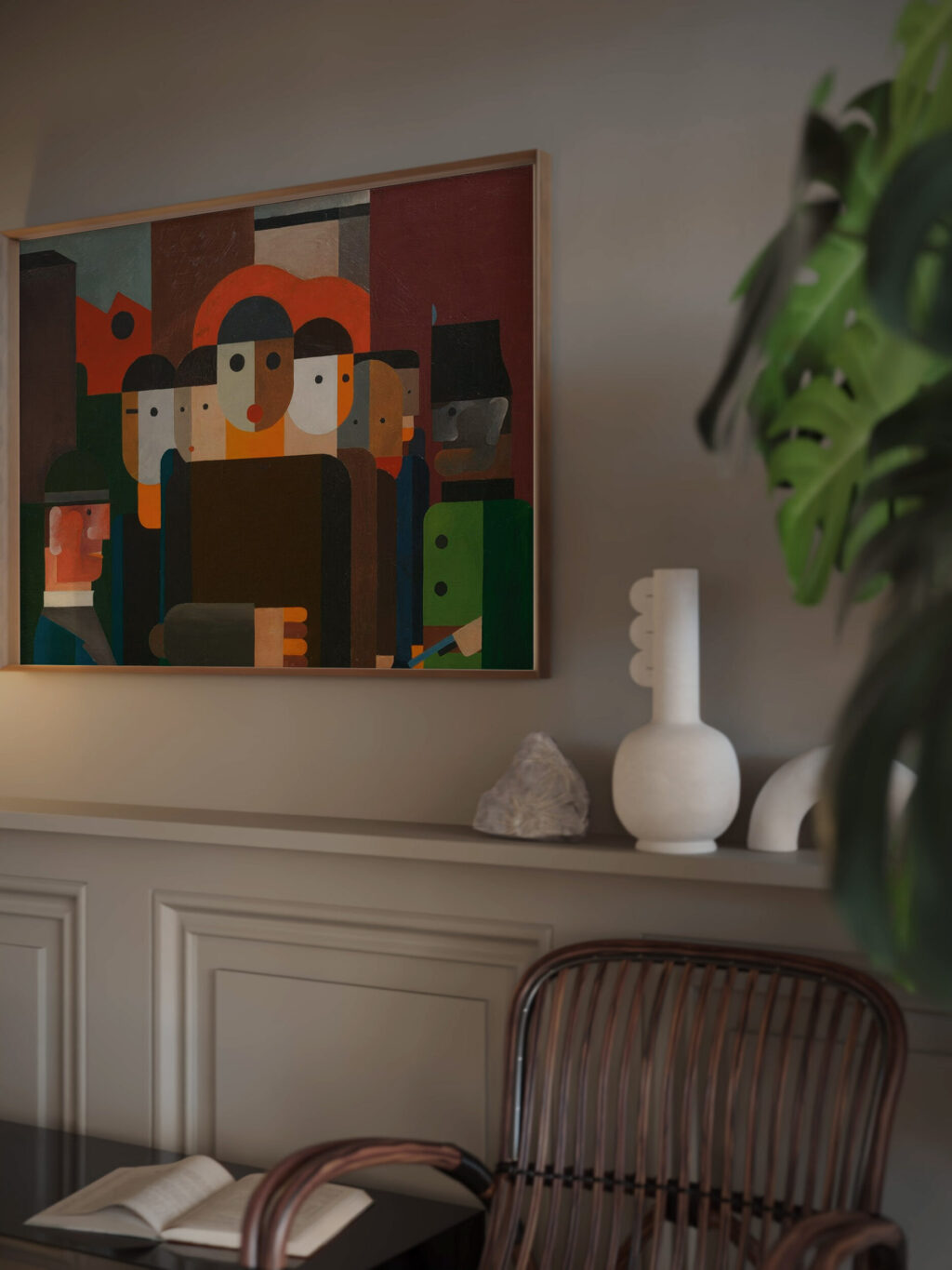 Demonstration 1925 Franz Wilhelm Seiwert video mockup