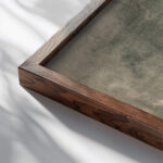 Den druknede 1905 – 1906 Karl Isakson close up dark wood mockup