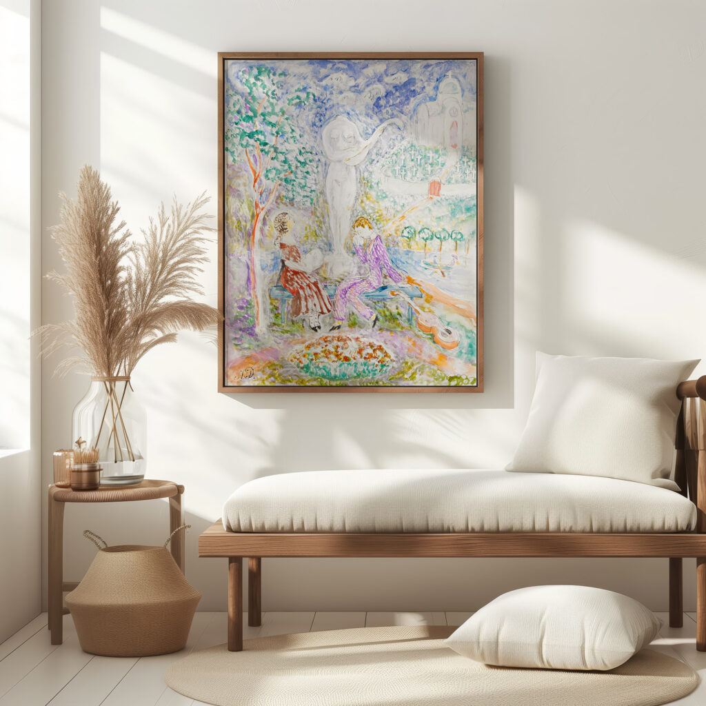 Den sonderslagna statyn 1917 Nils Dardel 5 mockup