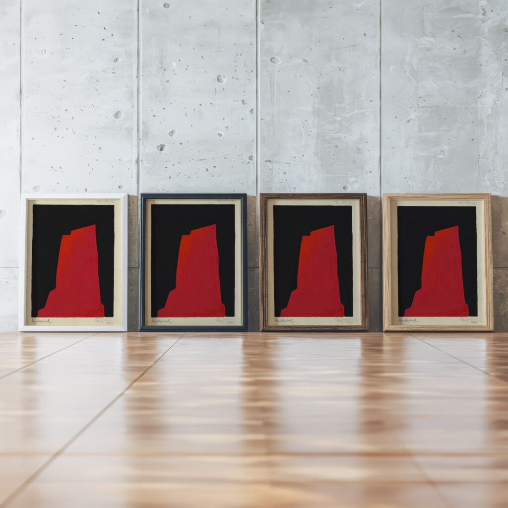 Denkmal 1943 Karl Wiener framed posters mockup