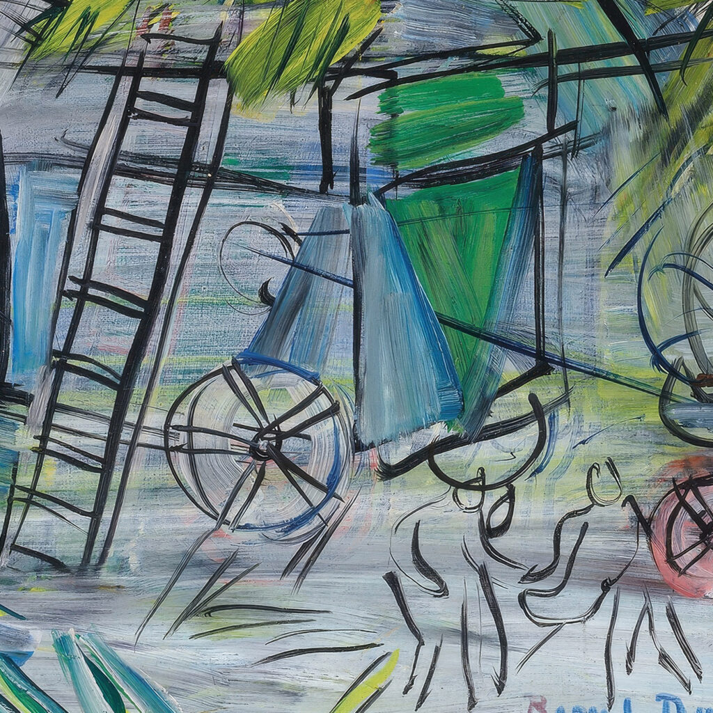 Depiquage au ciel orageux 1946 Raoul Dufy 8 mockup