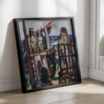 Der Abtransport der Sphinxe 1945 Max Beckmann 4 mockup