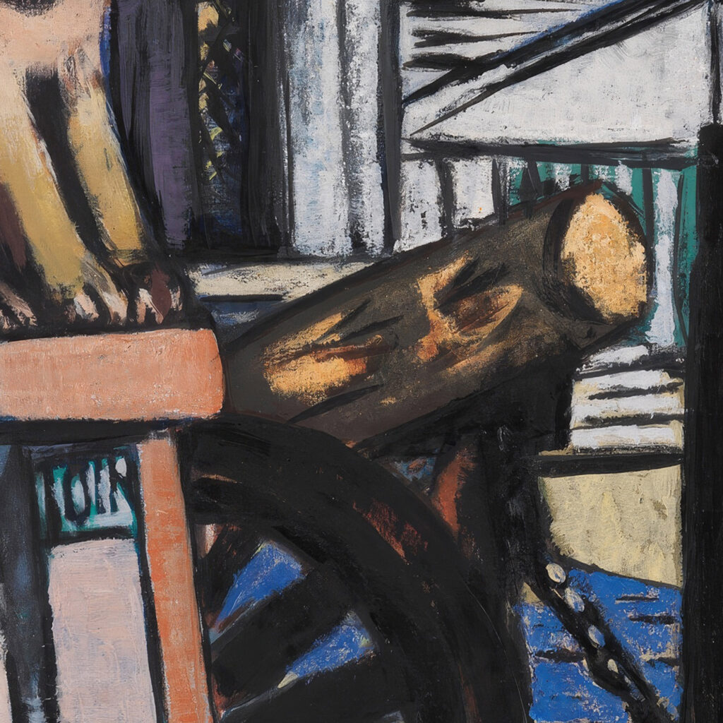 Der Abtransport der Sphinxe 1945 Max Beckmann 8 mockup