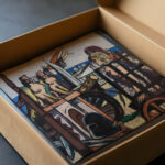 Der Abtransport der Sphinxe 1945 Max Beckmann video mockup