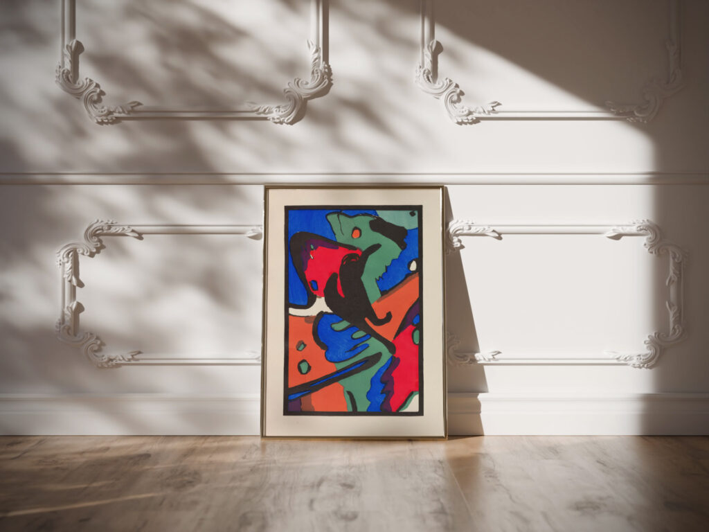 Der Blaue Reiter 1912 Wassily Kandinsky video mockup