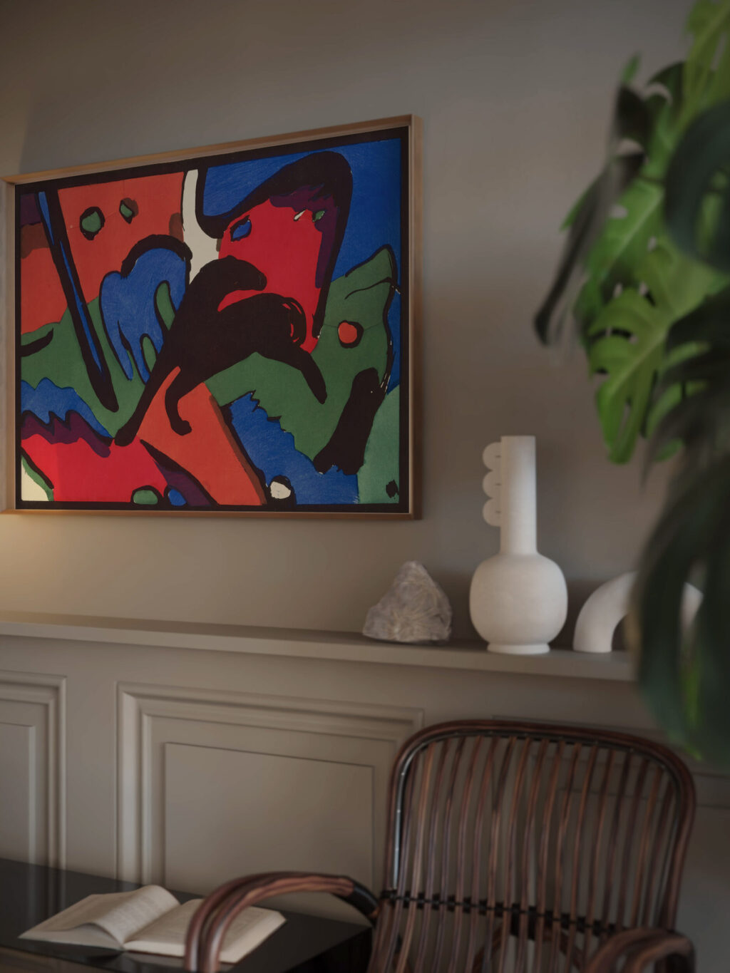 Der Blaue Reiter The Blue Rider 1912 Wassily Kandinsky video mockup