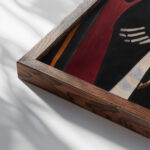 Der Dirigent 1920 Hugo Scheiber close up dark wood mockup