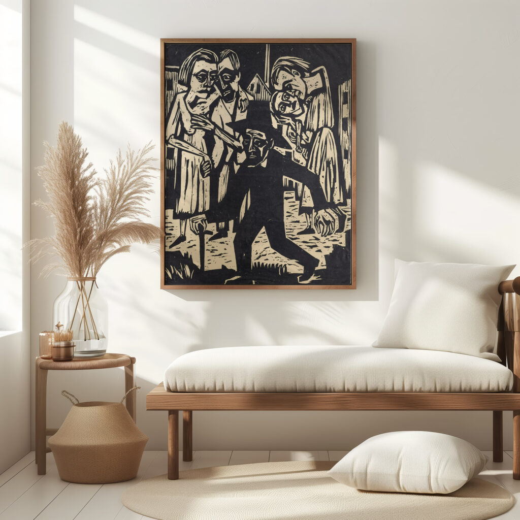 Der Fremde Der Mann der die Stadt durchstreift 1924 25 Hermann Scherer 5 mockup