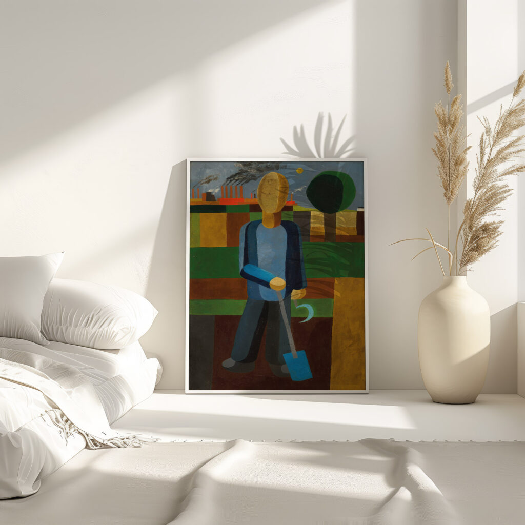 Der Gartner circa 1929 1930 Franz Wilhelm Seiwert 4 mockup