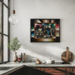 Der Holzarbeiter Zyklus Arbeit Circa 1920 Arthur Segal 6 mockup