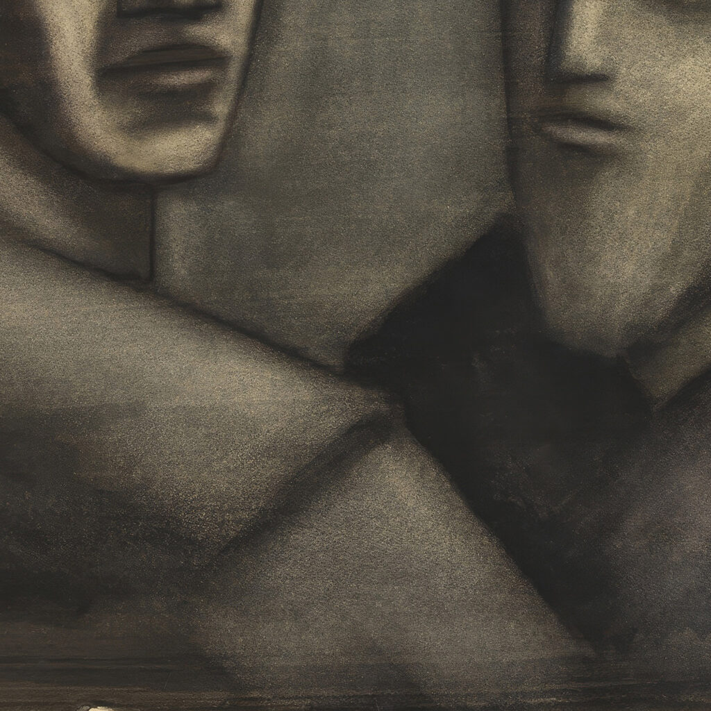 Der Junge und der Alte around 1930 Karl Wiener 8 mockup