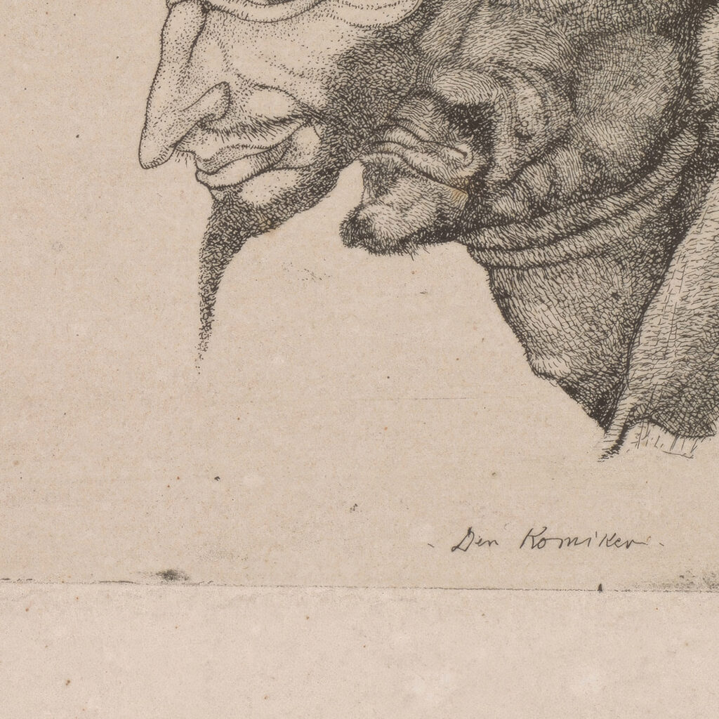 Der Komiker 1903 Paul Klee 8 mockup