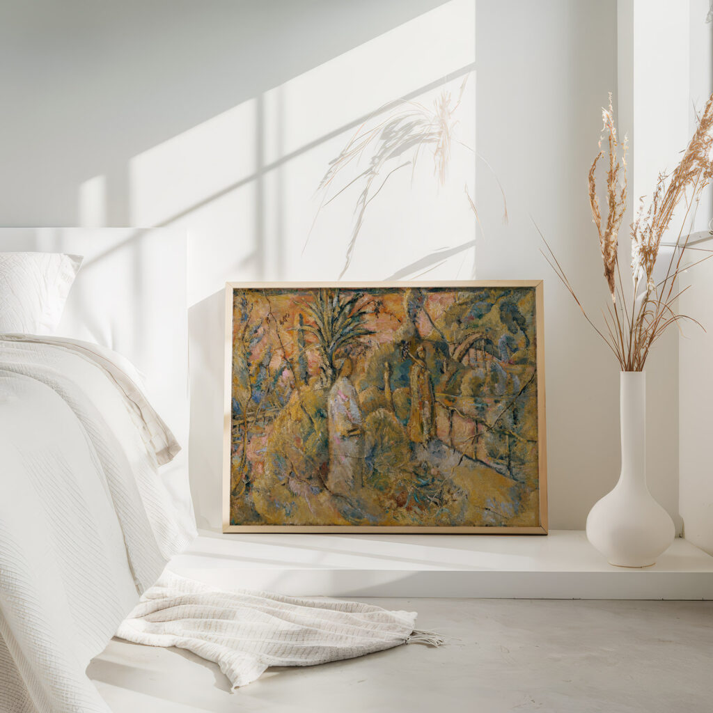 Der Konig erblickt das Madchen 1910 Eugen von Kahler 4 mockup