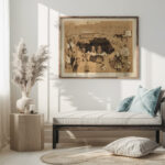 Der Leichenwagen. Potsdamer Platz 1902 Edvard Munch 5 mockup