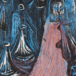 Der Mann mit dem zweischneidigen Schwert. – Vision der sieben Leuchter 1918 Ernst Ludwig Kirchner 8 mockup