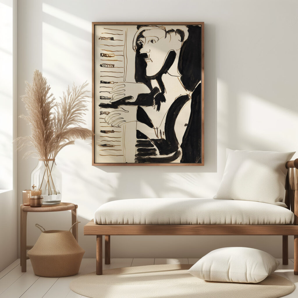 Der Orgelspieler Orgler von Spina Julius Hembus 1930 Ernst Ludwig Kirchner 5 mockup