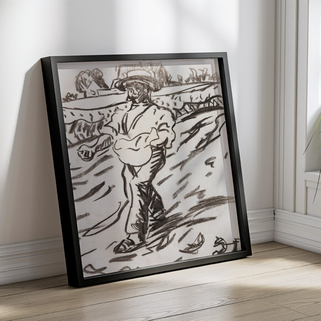 Der Samann Saender Bauer 1905 Ernst Ludwig Kirchner 4 mockup