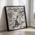 Der Samann Saender Bauer 1905 Ernst Ludwig Kirchner 4 mockup