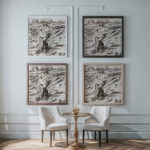 Der Samann Saender Bauer 1905 Ernst Ludwig Kirchner framed posters mockup