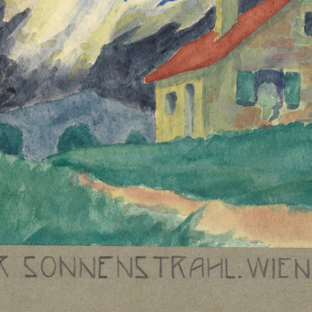 Der Sonnenstrahl around 1923 Karl Wiener 8 mockup