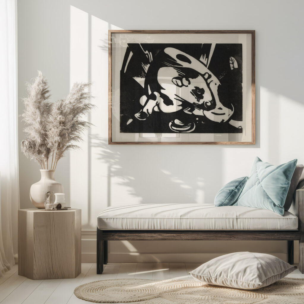 Der Stier 1912 Franz Marc 5 mockup