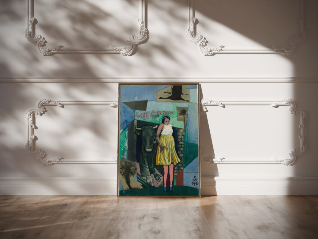 Der Stier und die Europa 1940 Karl Wiener video mockup