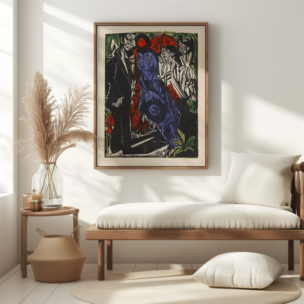 Der Verkauf des Schattens 1915 Ernst Ludwig Kirchner 5 mockup