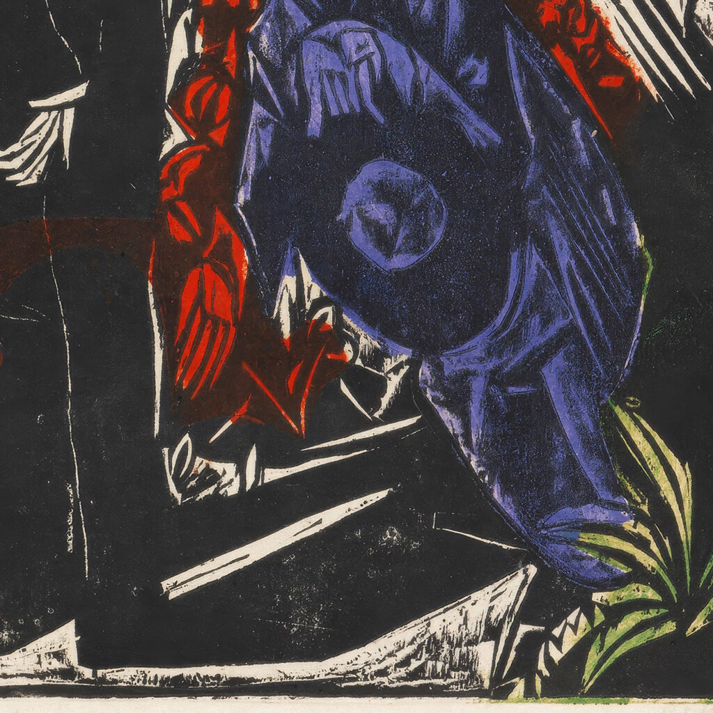 Der Verkauf des Schattens 1915 Ernst Ludwig Kirchner 8 mockup