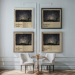 Der alte Wanderer around 1924 Karl Wiener framed posters mockup