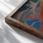 Der kranke Fuchs 1920 Jean Bloe Niestle close up dark wood mockup