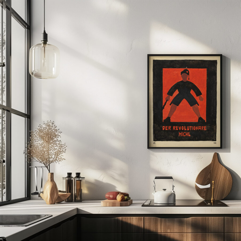 Der revolutionare Michl around 1923 Karl Wiener 6 mockup