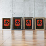 Der revolutionare Michl around 1923 Karl Wiener framed posters mockup