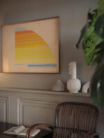 Design for Cincinnati Union Terminal. Study for the color treatment of the ceiling 1933 Winold Reiss video mockup