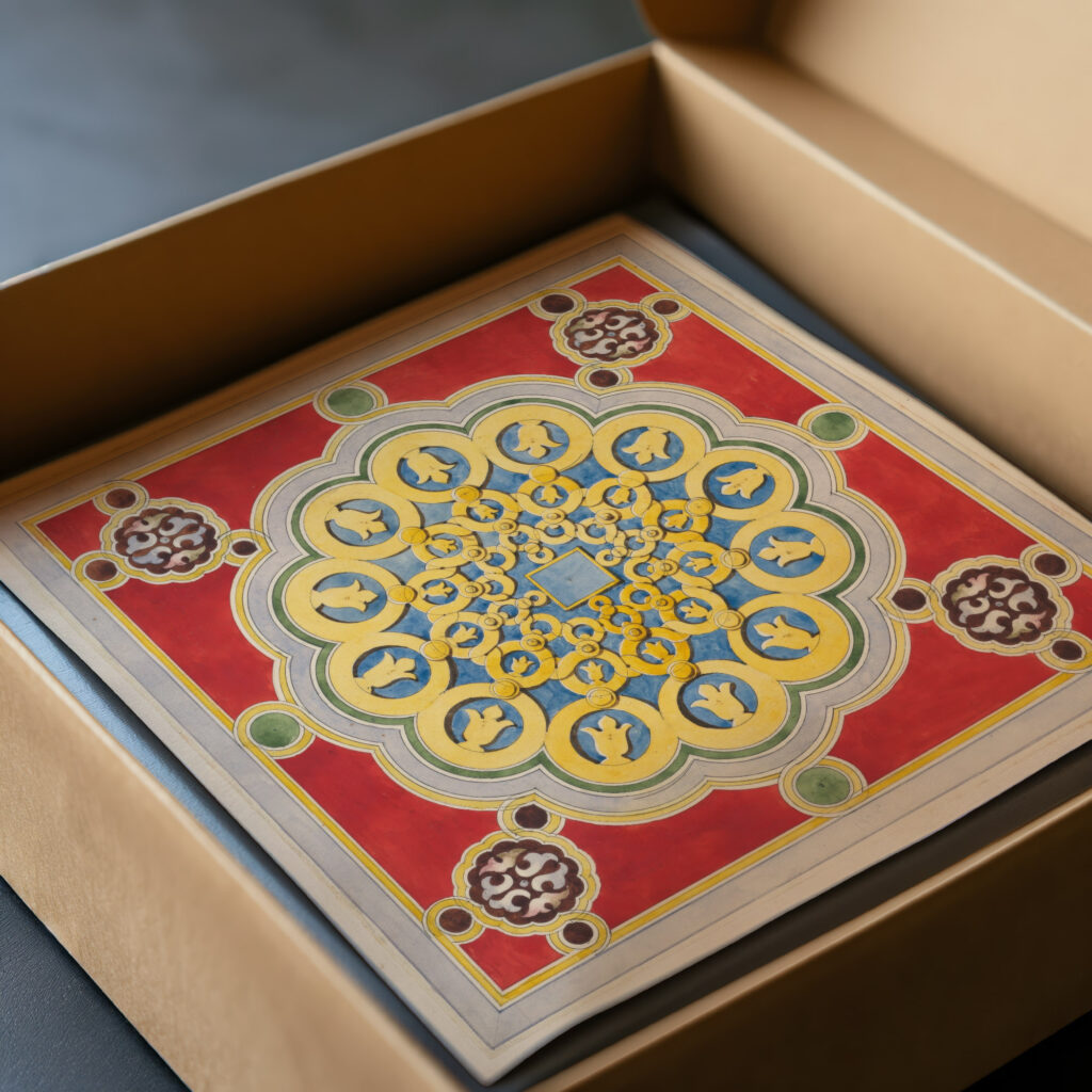 Design for Decorative Panel for July Festival Architecture 1835 Unknown video mockup