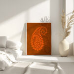 Design for Woven Paisley 1825–40 Unknown 4 mockup