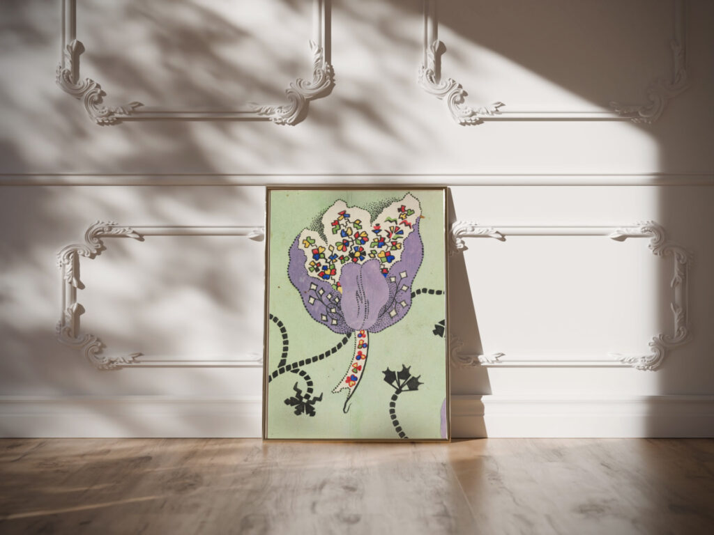 Design for a Printed Fabric 1820–40 Unknown video mockup