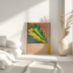 Design for a Textile with Stylized Leaf 1911 Unknown 4 mockup