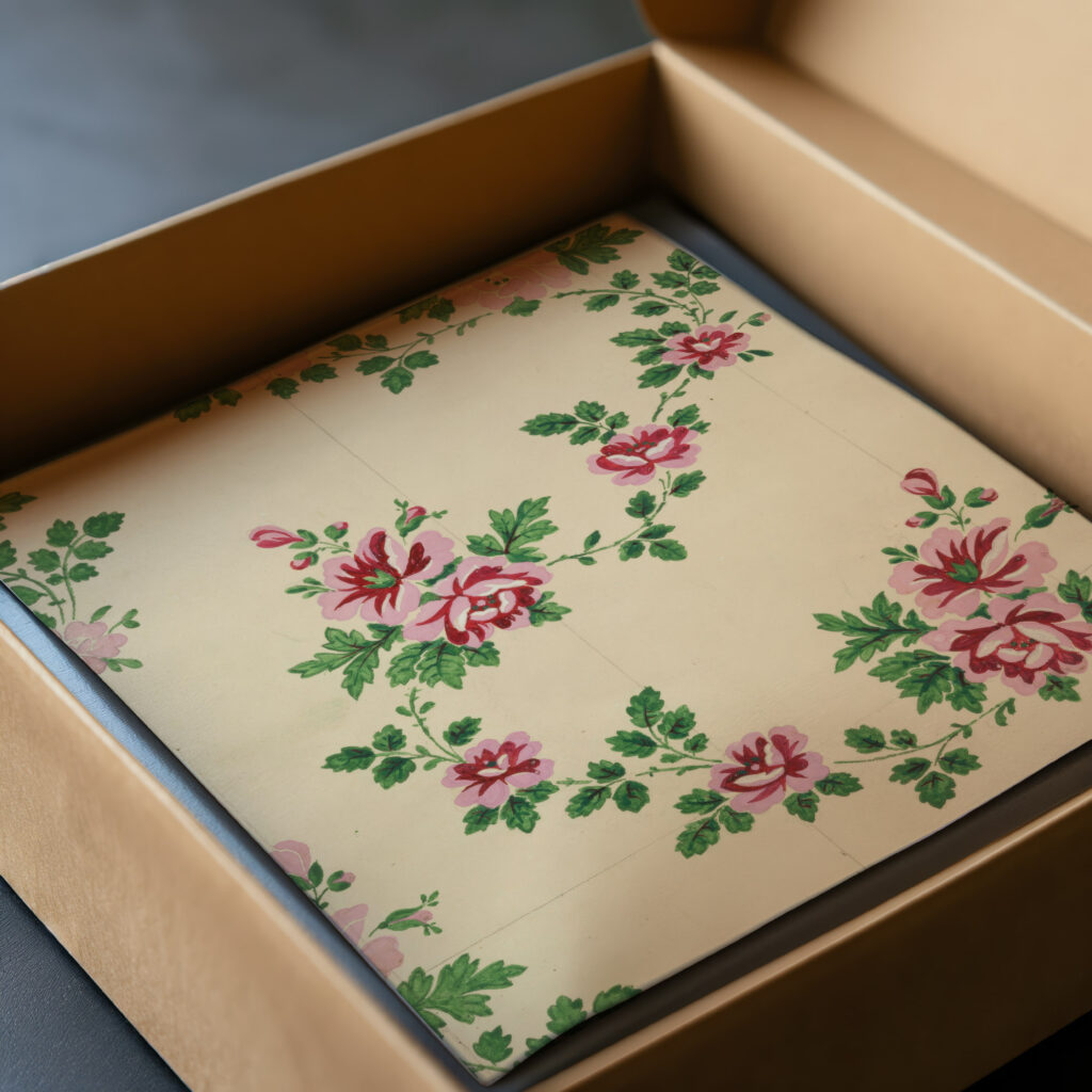 Design for a woven fabric 1830–50 Unknown video mockup