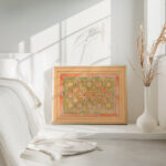 Design for stained glass late 19th century Unknown 4 mockup