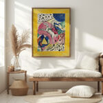 Design for the cover of the almanac ‘The Blue Rider 1911 Wassily Kandinsky 1 5 mockup