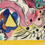 Design for the cover of the almanac ‘The Blue Rider 1911 Wassily Kandinsky 1 8 mockup