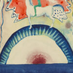 Design for the cover of the almanac ‘The Blue Rider 1911 Wassily Kandinsky 8 mockup