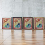 Design for the cover of the almanac ‘The Blue Rider VI 1911 Wassily Kandinsky framed posters mockup