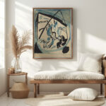 Design for the cover of the almanac ‘The Blue Rider VII 1911 Wassily Kandinsky 5 mockup