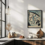 Design for the cover of the almanac ‘The Blue Rider VII 1911 Wassily Kandinsky 6 mockup