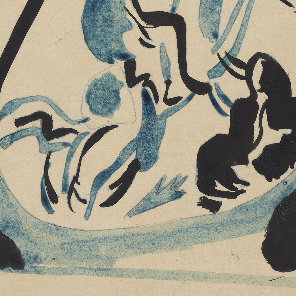 Design for the cover of the almanac ‘The Blue Rider VII 1911 Wassily Kandinsky 8 mockup