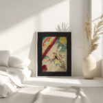 Design for the cover of the almanac ‘The Blue Rider VIIII 1911 Wassily Kandinsky 4 mockup