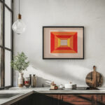 Design for unidentified restaurant possibly Dunhalls Restaurant New York NY. 1944 Winold Reiss 6 mockup