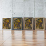 Design of Glass Window I Jan Novak framed posters mockup